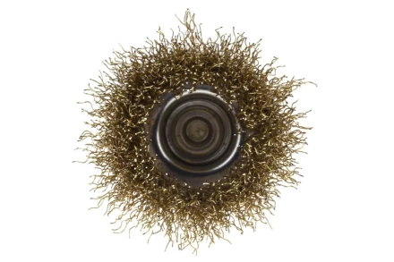 Кордщетка HAMMER чаша 50мм для дрели гофрированная латунированная сталь (207-201) купить в Надыме