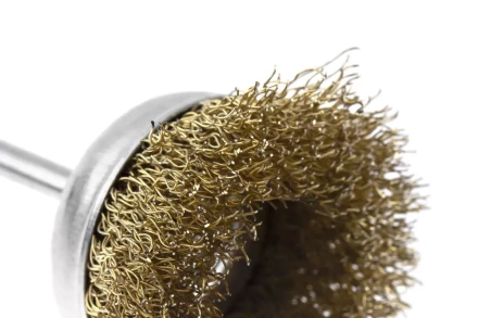 Кордщетка HAMMER чаша 50мм для дрели гофрированная латунированная сталь (207-201) купить в Надыме