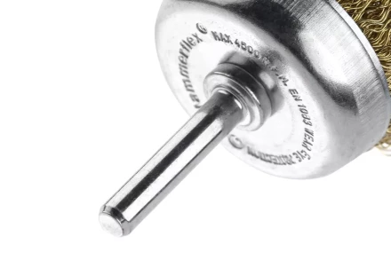 Кордщетка HAMMER чаша 50мм для дрели гофрированная латунированная сталь (207-201) купить в Надыме