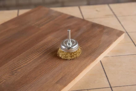 Кордщетка HAMMER чаша 50мм для дрели гофрированная латунированная сталь (207-201) купить в Надыме