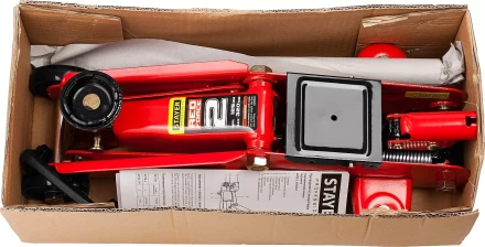 Домкрат гидравлический подкатной "RED FORCE", 2т, 125-320мм, STAYER 43152-2 43152-2 купить в Надыме