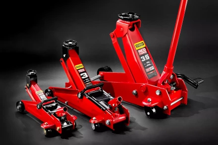 Домкрат гидравлический подкатной "RED FORCE", 2т, 125-320мм, STAYER 43152-2 43152-2 купить в Надыме