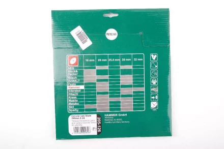 Диск пильный твердосплавный HAMMER Ф250х30мм 24зуб. купить в Надыме