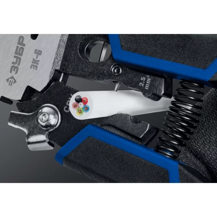 ЗУБР ЭК-6, 6в1, 210мм, электромонтажные клещи, Профессионал (23348) купить в Надыме