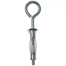 Анкер ЗУБР для пустотелых конструкций оцинкованный, с кольцом, М4х32х13мм, ТФ6, 2шт 4-302536-04-032