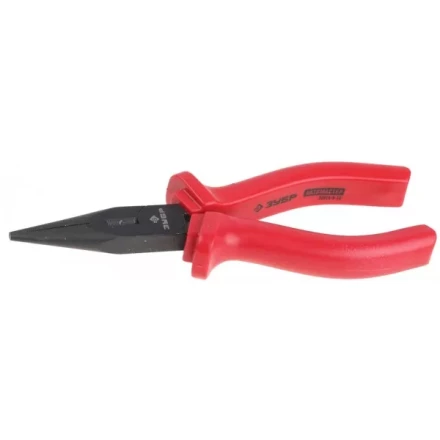 Тонкогубцы ЗУБР "МАСТЕР", маслобензостойкая рукоятка, покрытие оксидированное с полировкой, 160мм 22015-3-16_z01 купить в Надыме