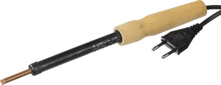 Электропаяльник с деревянной рукояткой, 40Вт 55407-40 купить в Надыме