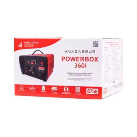 Инверторное пуско-зарядное устройство KVAZARRUS PowerBox 360i таймер цветная коробка купить в Надыме