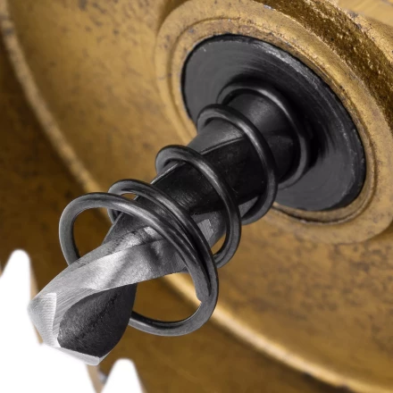 Коронка по металлу HSS, 55 мм, нитридтитановое покрытие Denzel 724118 купить в Надыме