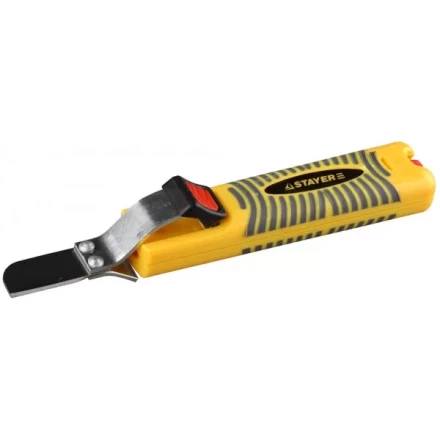 Съемник изоляции кабелей с дополнительным лезвием, 8 - 28 мм, STAYER 2-45303 купить в Надыме