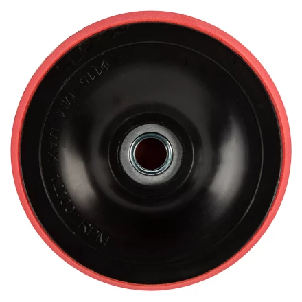 Насадка для дрели и УШМ с липучкой, 115 мм, с адаптером c М14 на d8 Сибртех 76234 купить в Надыме