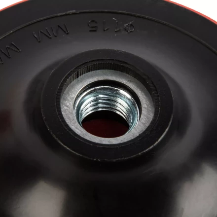 Насадка для дрели и УШМ с липучкой, 115 мм, с адаптером c М14 на d8 Сибртех 76234 купить в Надыме