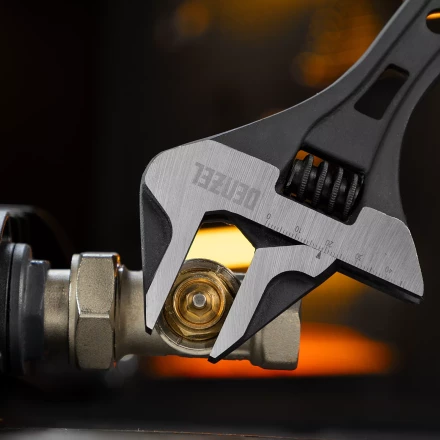 Ключ разводной Denzel 15750, 300 мм, CrV, кованый купить в Надыме