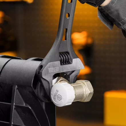 Ключ разводной Denzel 15750, 300 мм, CrV, кованый купить в Надыме