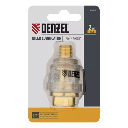 Лубрикатор ML2, 10 бар, 1/4" Denzel 57003 купить в Надыме