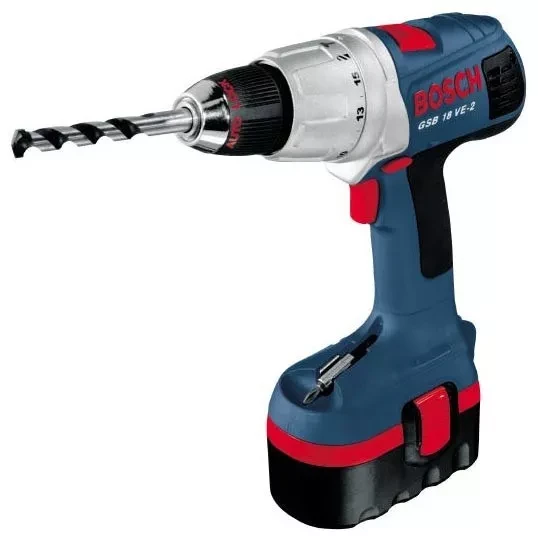 Дрель-шуруповерт аккумуляторная BOSCH GSВ 18 VЕ-2 (0.601.913.F21) в кейсе купить в Надыме