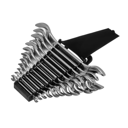 Набор ключей рожковых Matrix 15278, 6 х 32 мм, 12 шт., CrV, хромированные купить в Надыме