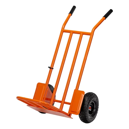 Тележка ручная 2-х колесная Сибртех 69301, облегченная, г/п 150кг, откидная платформа 430х355мм купить в Надыме