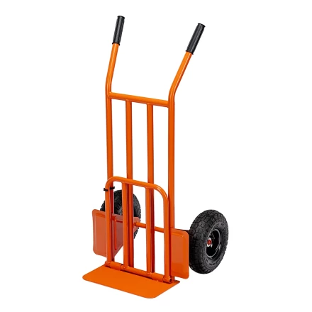 Тележка ручная 2-х колесная Сибртех 69301, облегченная, г/п 150кг, откидная платформа 430х355мм купить в Надыме