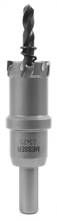 ТСТ коронка MESSER 23X25 с центрирующим сверлом и толкающей пружиной купить в Надыме