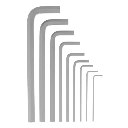 Набор ключей имбусовых, HEX, 2-12 мм, CrV, 9 шт., удлиненные Сибртех 123697 купить в Надыме