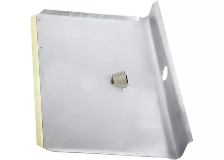 Лопата тротуарная 600х400 1,5 мм без черенка алюминиевая металлическая окантовка СИБРТЕХ 61541 купить в Надыме