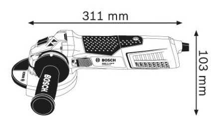 Шлифмашина BOSCH УШМ GWS 19 - 125 СI купить в Надыме