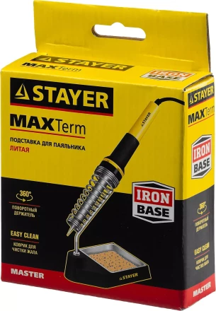 Подставка для паяльников STAYER "MASTER", литая 55319 купить в Надыме