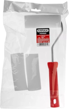 Валик "ПОРОЛОН" в наборе: 3 шубки + ручка, 100 мм, d=40 мм, MIRAX 0363-10_z01 купить в Надыме