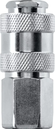 Переходник KRAFTOOL EXPERT QUALITAT для пневмоинструмента, резьба 1/4 мама- быстросъемное соединение мама 06593-1/4 купить в Надыме