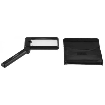 Лупа STAYER "MASTER" складная с подсветкой для чтения, 2-х/8-и кратное увеличение, размер линзы 100х50мм 40526 купить в Надыме