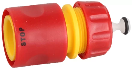 Соединитель с автостопом GRINDA из ударопрочной пластмассы, 1/2" 8-426329_z01 купить в Надыме