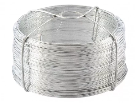 Проволока стальная оцинкованная 0,5 мм длина 200м Сибртех 47750 купить в Надыме