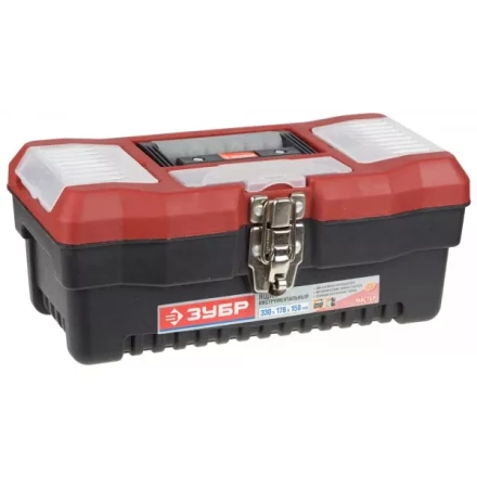 Ящик ЗУБР "МАСТЕР" пластмассовый для инструмента, 33x17,8x15см, 13" 38321_z01 купить в Надыме
