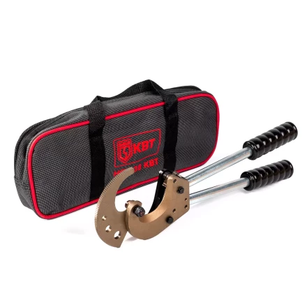 Секторные ножницы КВТ НСТ-38 для резки кабелей до 38 мм, проводов АС со стальным сердечником и прутков из низкоуглеродистой стали (84394) купить в Надыме