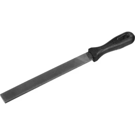 Напильник СИБИН плоский с пластиковой рукояткой, 200мм 16701-20 купить в Надыме