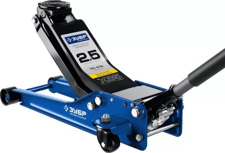 Домкрат гидравлический подкатной X85, 2,5т, 75-515мм, ЗУБР Профессионал 43051-3 43051-3_z01 купить в Надыме