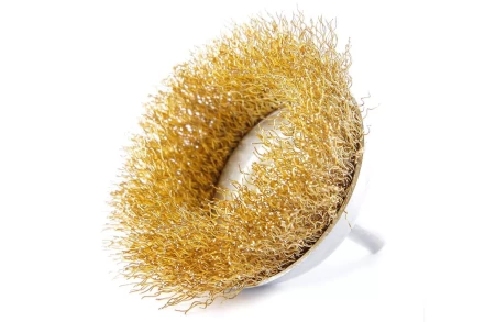 Кордщетка HAMMER чаша 75мм для дрели гофрированная латунированная сталь (207-202) купить в Надыме