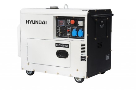 Дизельный генератор Hyundai DHY 6000SE купить в Надыме