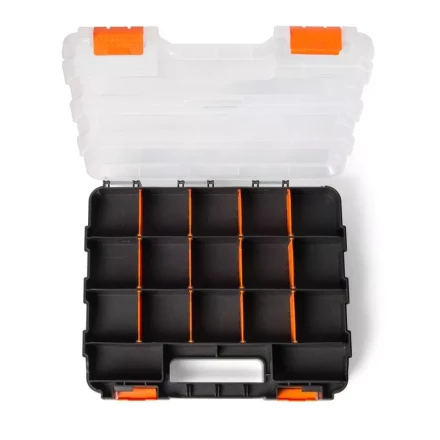 Кейс-органайзер двухсторонний с 10 отделениями, серия «ПРОФИ» КВТ купить в Надыме