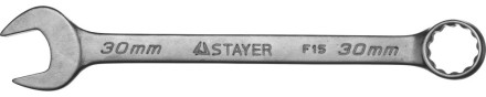 Ключ STAYER &quot;MASTER&quot; гаечный комбинированный, хромированный, 30мм 27085-30 купить в Надыме