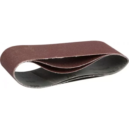 Лента шлифовальная бесконечная ЗУБР "МАСТЕР" на тканевой основе, для ЛШМ, P80, 75х533мм, 3шт 35542-080 купить в Надыме