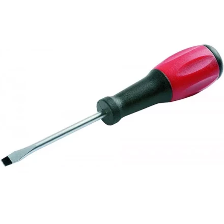 Отвертка ЗУБР "МАСТЕР", хром-ванадиевая сталь, эргономичная двухкомпонентная рукоятка, SL 8,0х150мм 25231-08-15 купить в Надыме