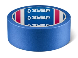 ЗУБР №100 36 мм х 25 м, для гладких и слегка шероховатых поверхностей, малярная лента, Профессионал (12141-36)