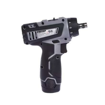 Аккумуляторная дрель-шуруповерт со съемным патроном ИНТЕРСКОЛ ДА-12ЭР-02 КОМБИ Li-ion (2 х 1,5Ач) купить в Надыме