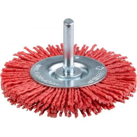 ЗУБР "ПРОФЕССИОНАЛ". Щетка дисковая для дрели, нейлоновая проволока с абразивным покрытием, 50мм 35161-050_z02 купить в Надыме