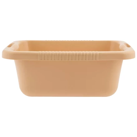 Таз пластмассовый прямоугольный 25 л, бежевый, Home Palisad 929925 купить в Надыме