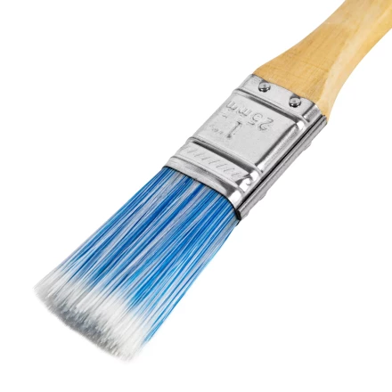 Кисть плоская "Евро" 1", искусственная щетина, деревянная ручка MTX 83069 купить в Надыме