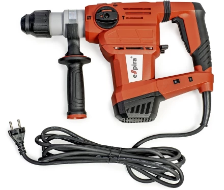 Перфоратор ESPIRA RHI-P3203 (sds plus, 220–240В/50Гц, мощн.1500Вт, ск. хол хода 950 об/м, эн.уд .4,0 Дж, 5.6 кг), 400452 купить в Надыме