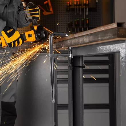 Струбцина Denzel F-образная, 100x300мм, кованая 20470 купить в Надыме